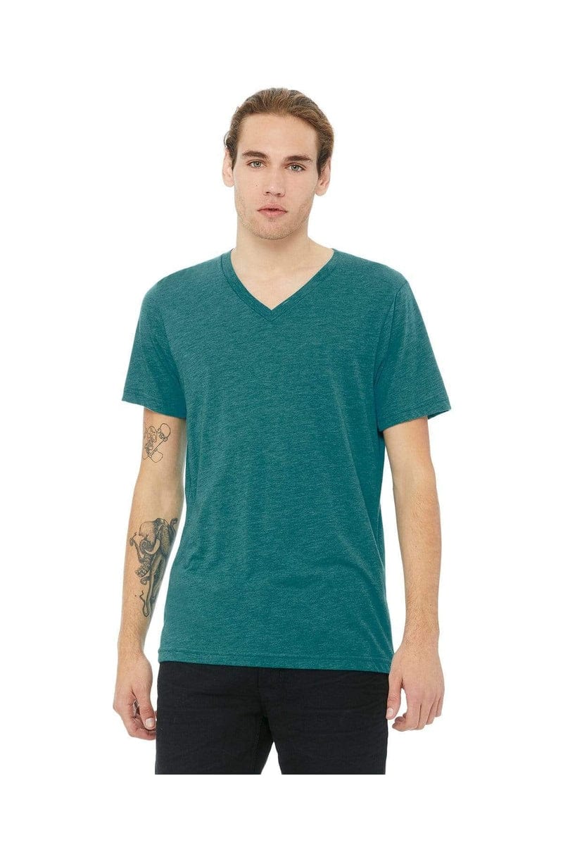 Bella+Canvas 3415C: Unisex Triblend V-Neck T-Shirt in 