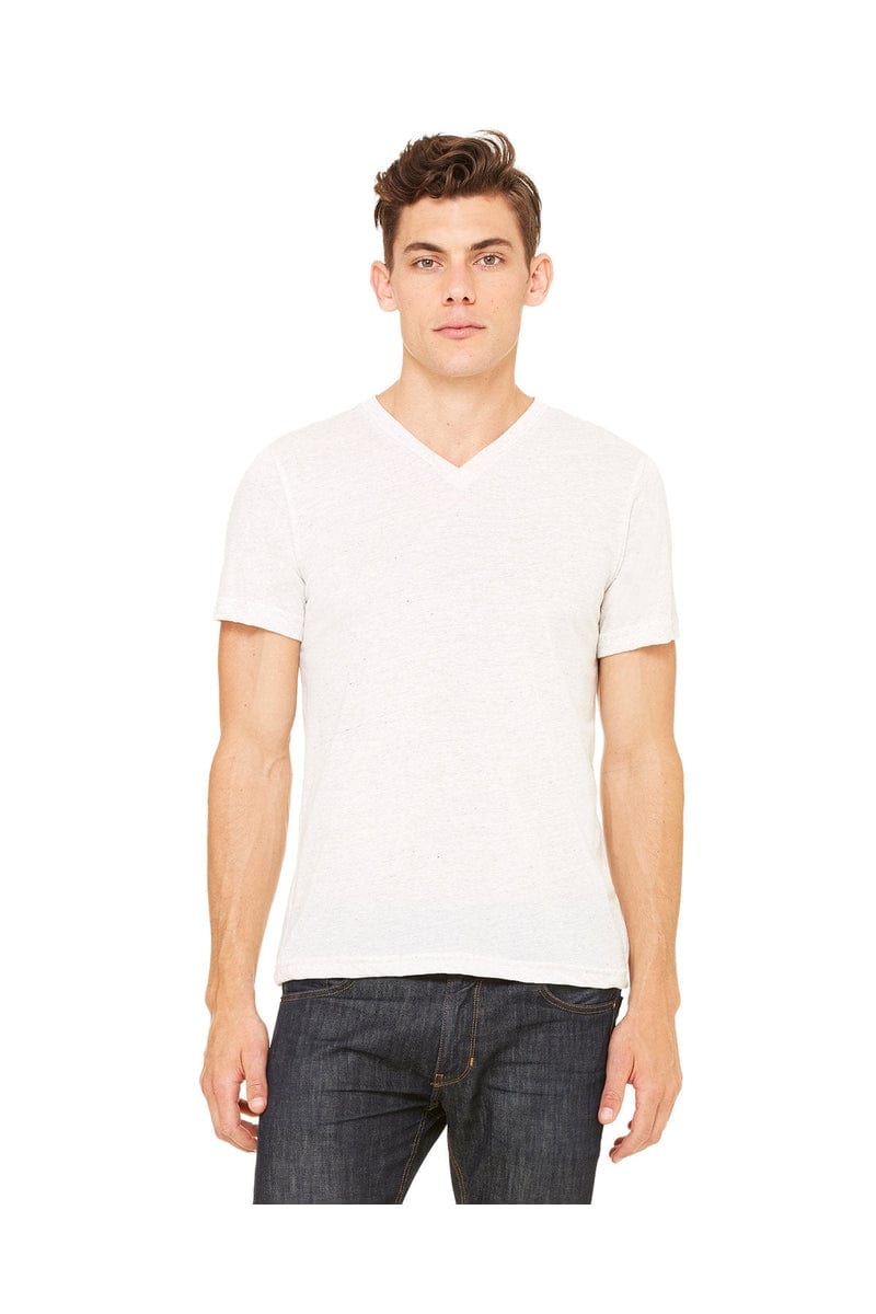 Bella+Canvas 3415C: Unisex Triblend V-Neck T‑Shirt in 