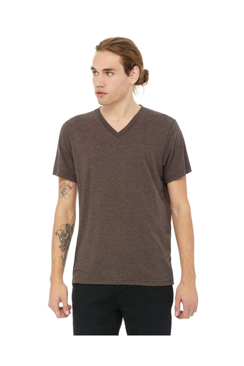 Bella+Canvas 3415C: Unisex Triblend V-Neck T-Shirt in 