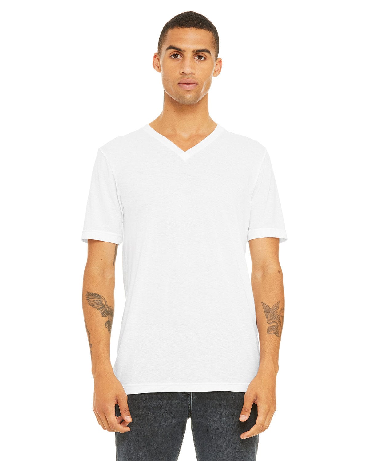 Bella+Canvas 3415C Unisex Triblend V-Neck T-Shirt in 