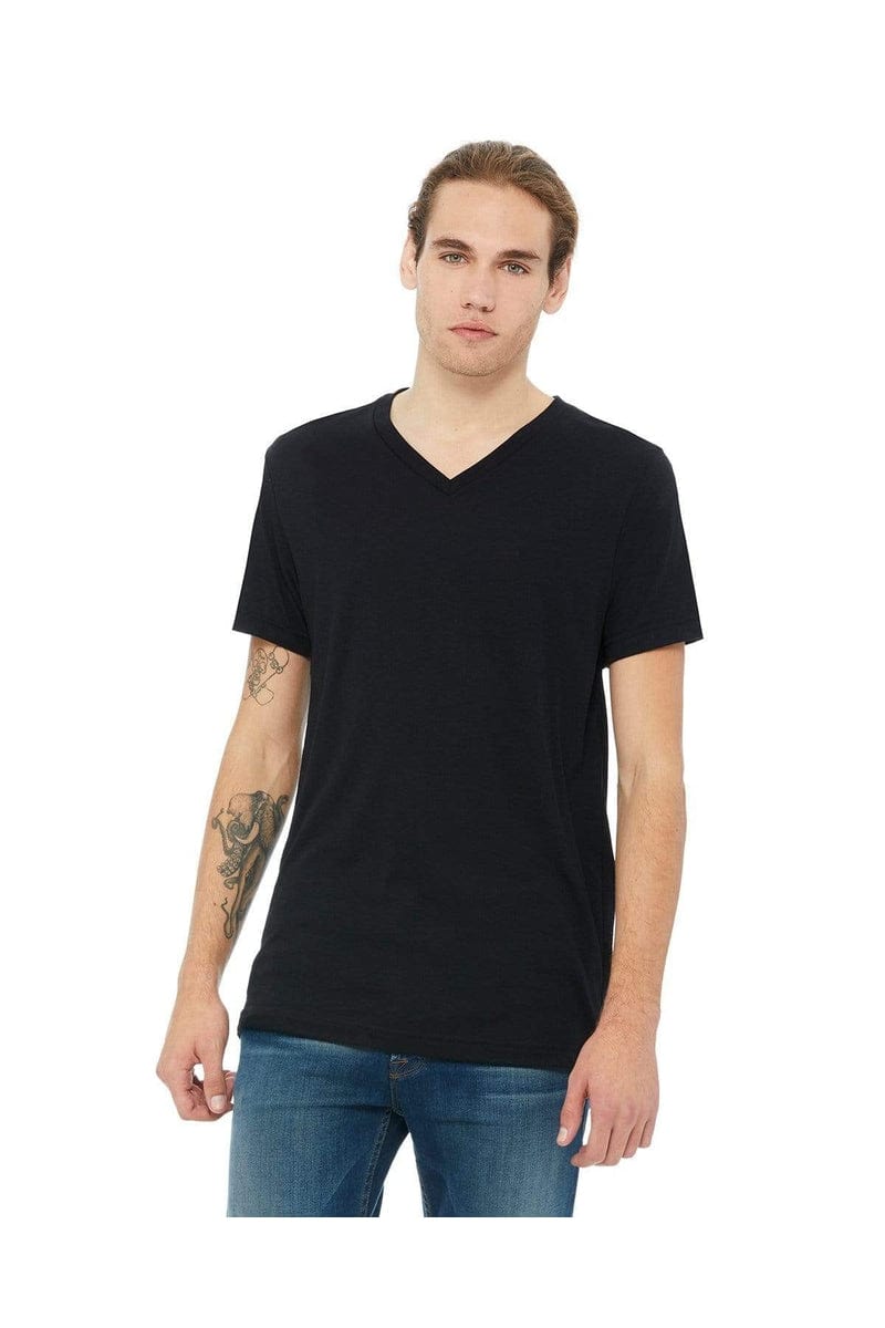Bella+Canvas 3415C: Unisex Triblend V-Neck T-Shirt in 