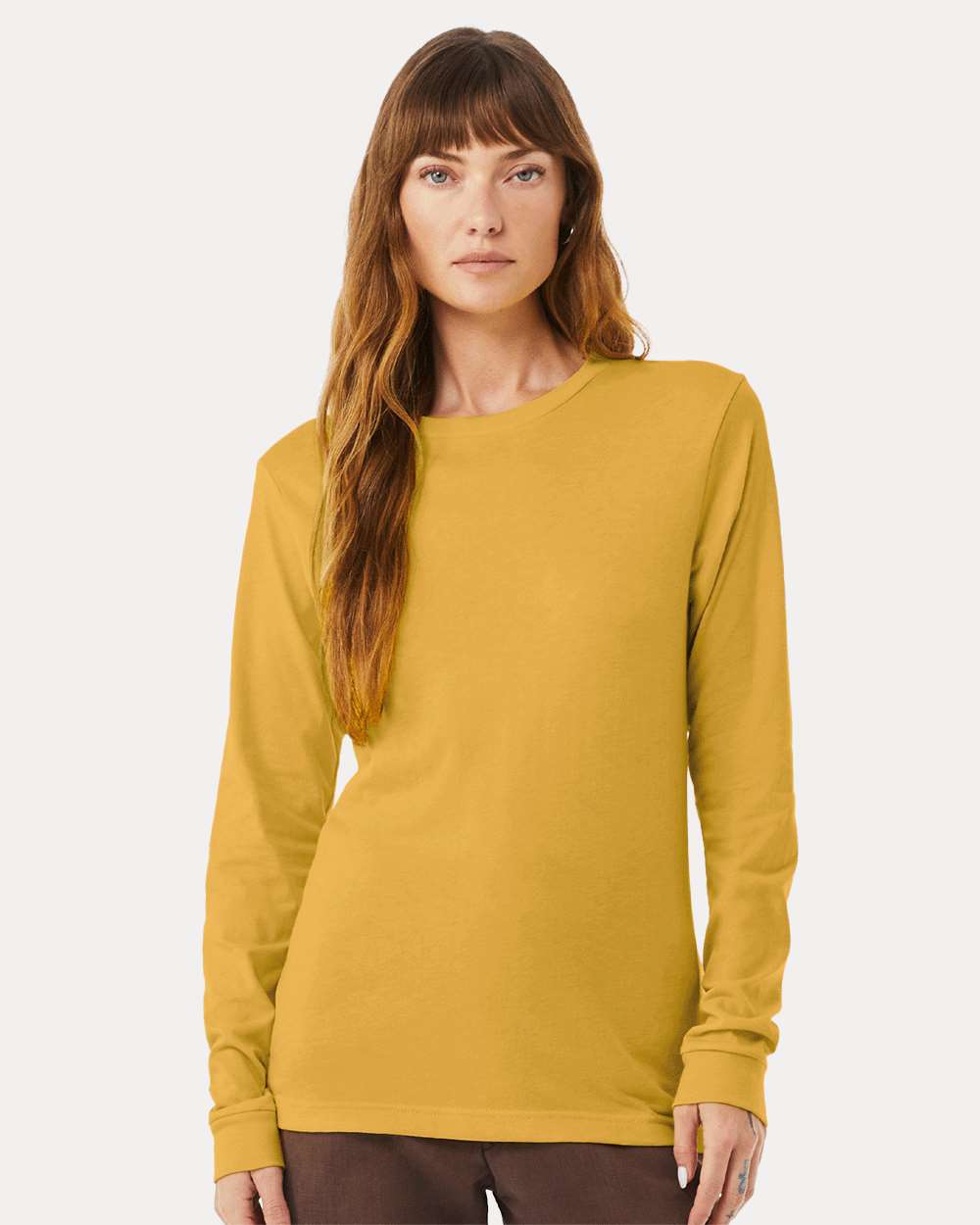 Bella Canvas T-Shirts Bella+Canvas 3501 Unisex Jersey Long-Sleeve T-Shirt