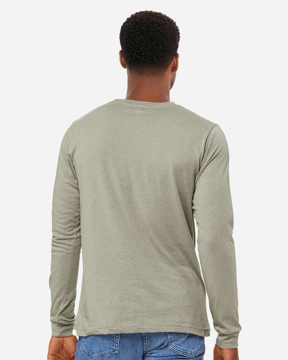 Bella Canvas T-Shirts Bella+Canvas 3501 Unisex Jersey Long-Sleeve T-Shirt
