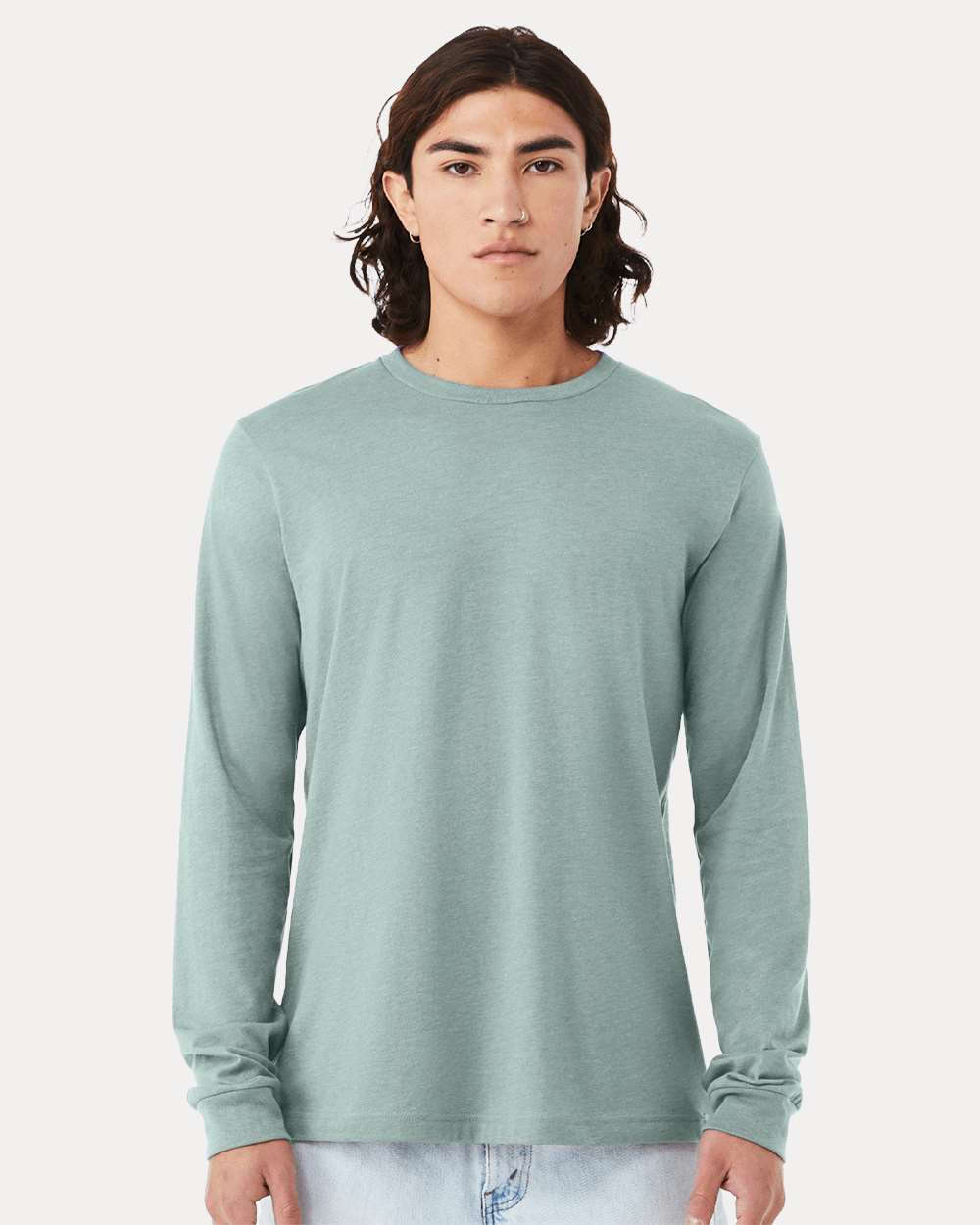 Bella Canvas T-Shirts Bella+Canvas 3501 Unisex Jersey Long-Sleeve T-Shirt