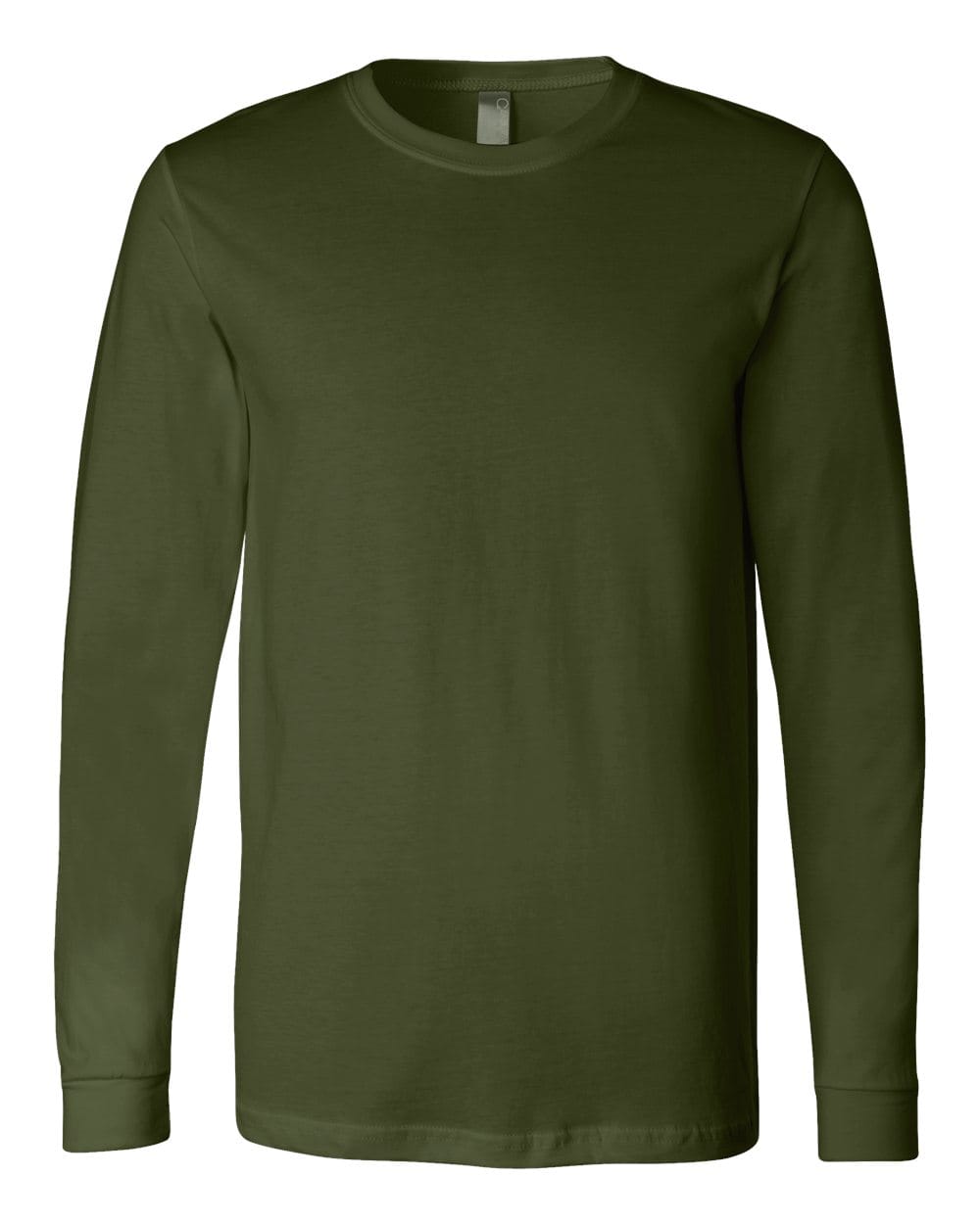 Bella Canvas T-Shirts S / Olive Bella+Canvas 3501 Unisex Jersey Long-Sleeve T-Shirt