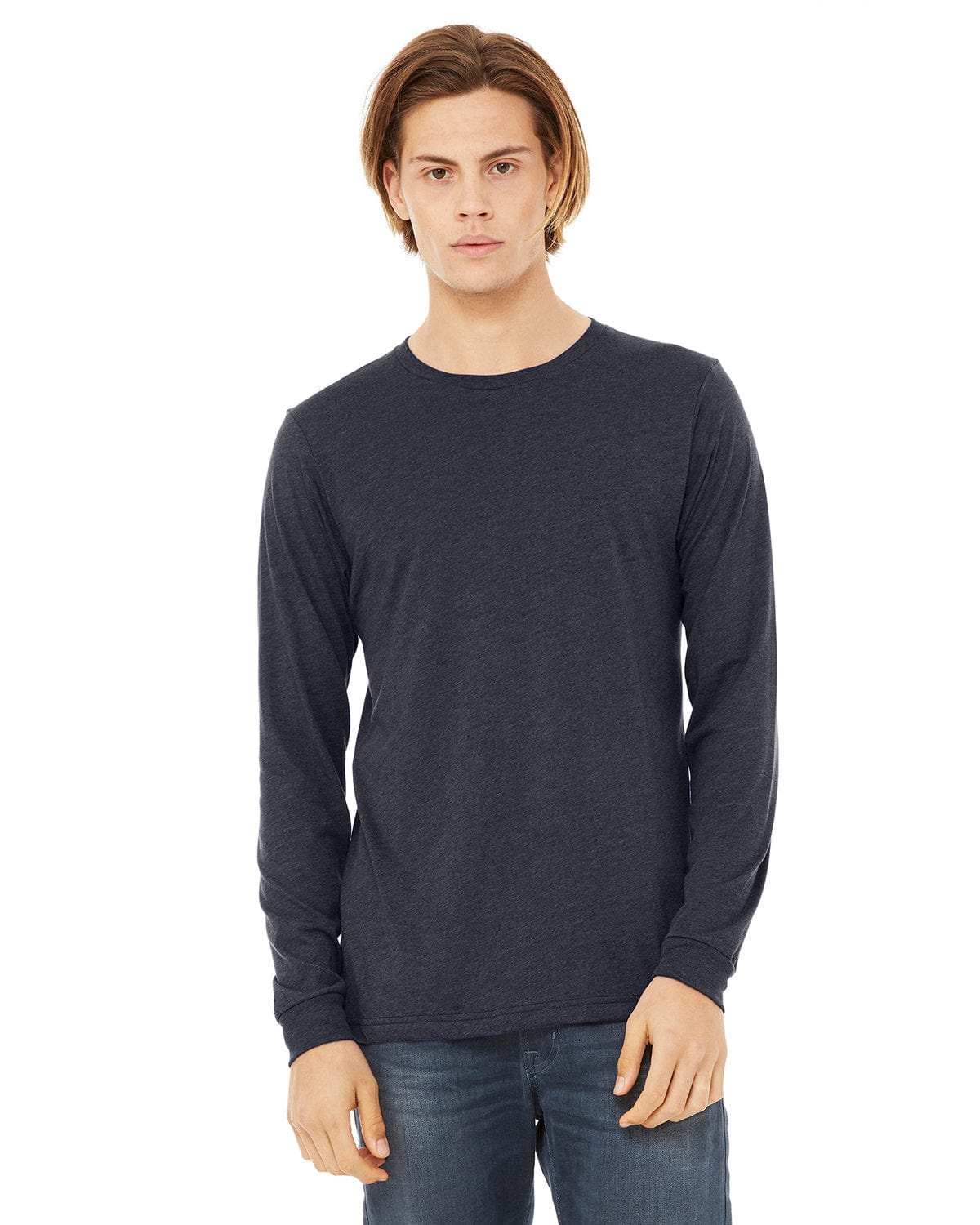 Bella+Canvas 3501CVC Unisex CVC Jersey Long-Sleeve T-Shirt in 