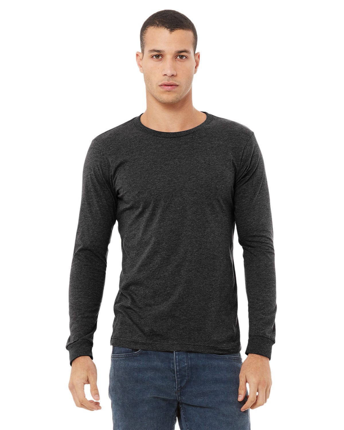 Bella+Canvas 3501CVC Unisex CVC Jersey Long-Sleeve T-Shirt in 