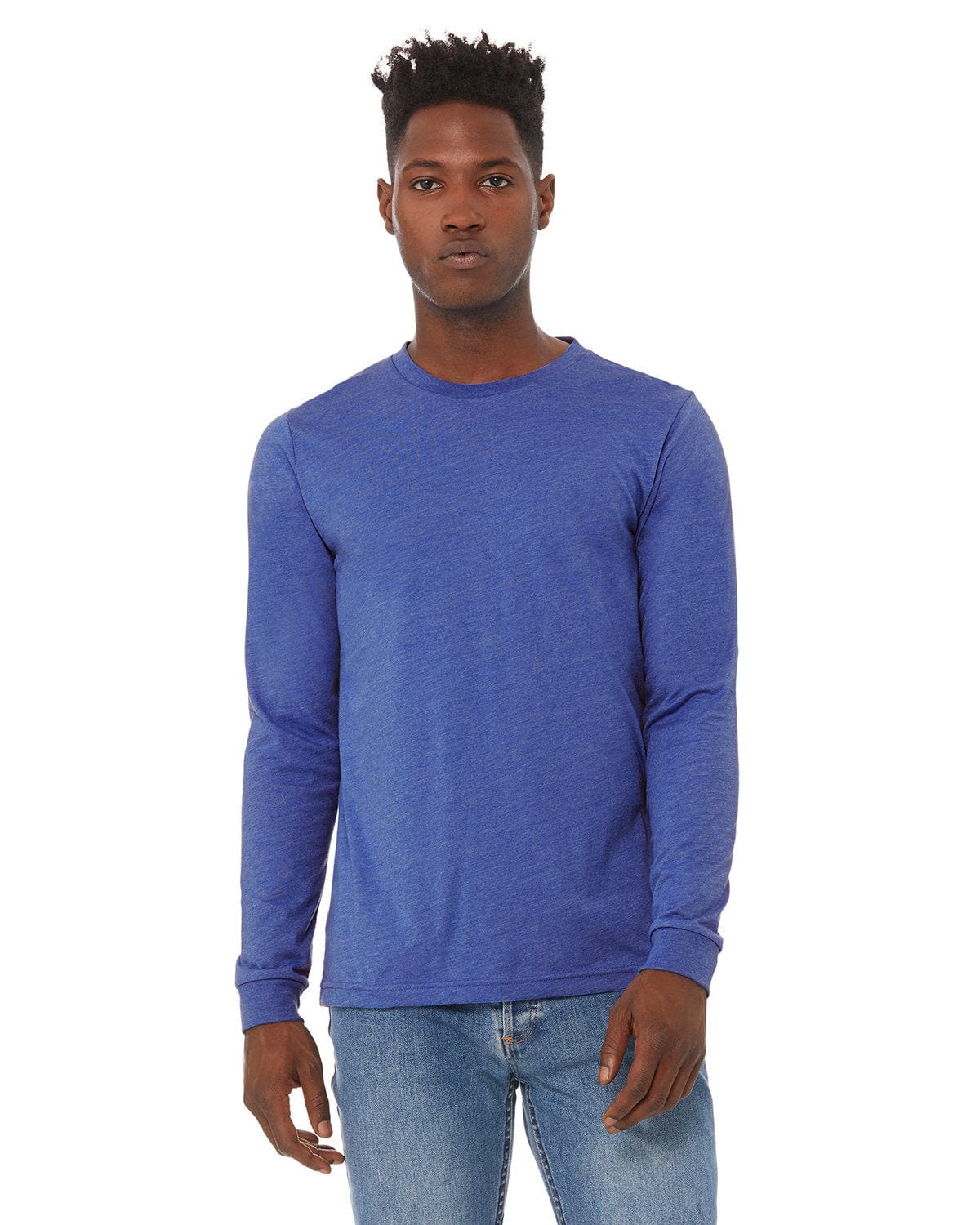 Bella+Canvas 3501CVC Unisex CVC Jersey Long-Sleeve T-Shirt in 