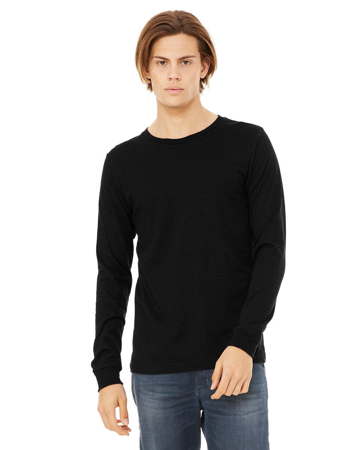 Bella+Canvas 3501CVC Unisex CVC Jersey Long-Sleeve T-Shirt in 