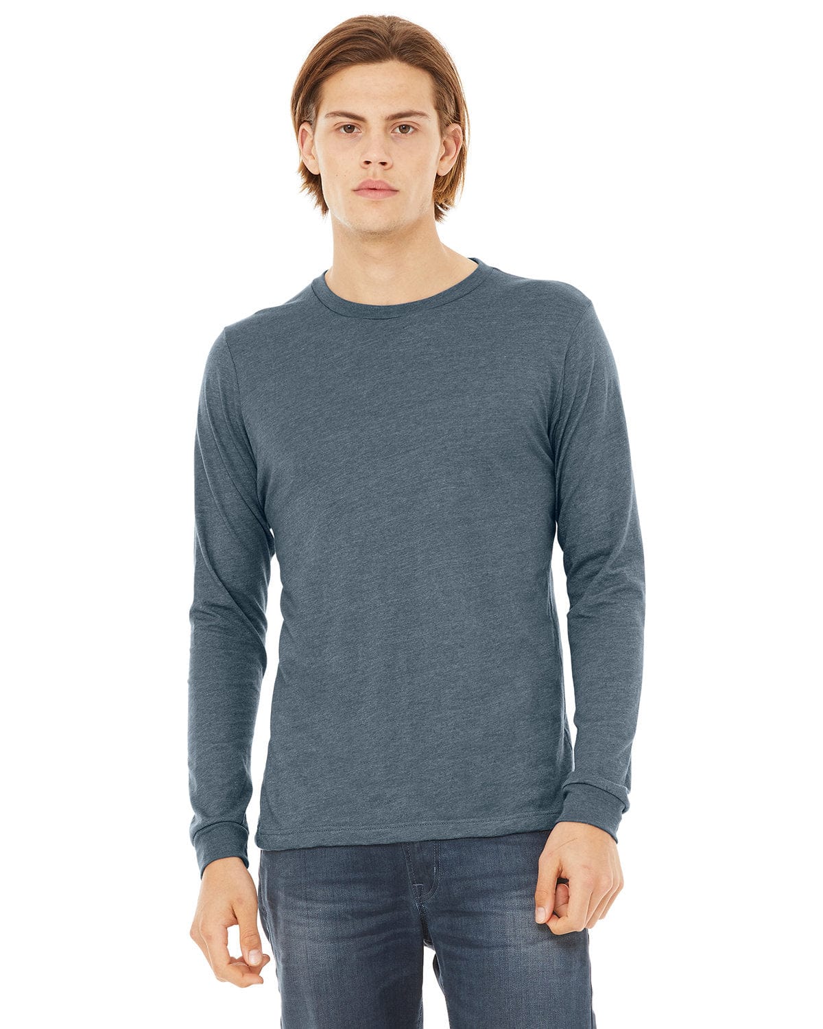 Bella+Canvas 3501CVC Unisex CVC Jersey Long-Sleeve T-Shirt in 