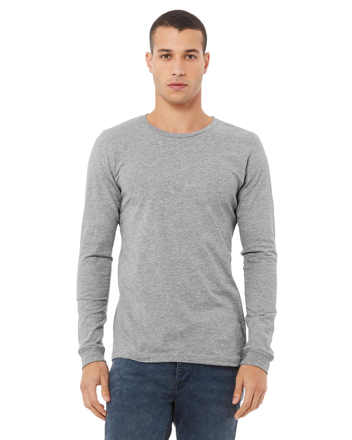 Bella+Canvas 3501CVC Unisex CVC Jersey Long-Sleeve T-Shirt in 