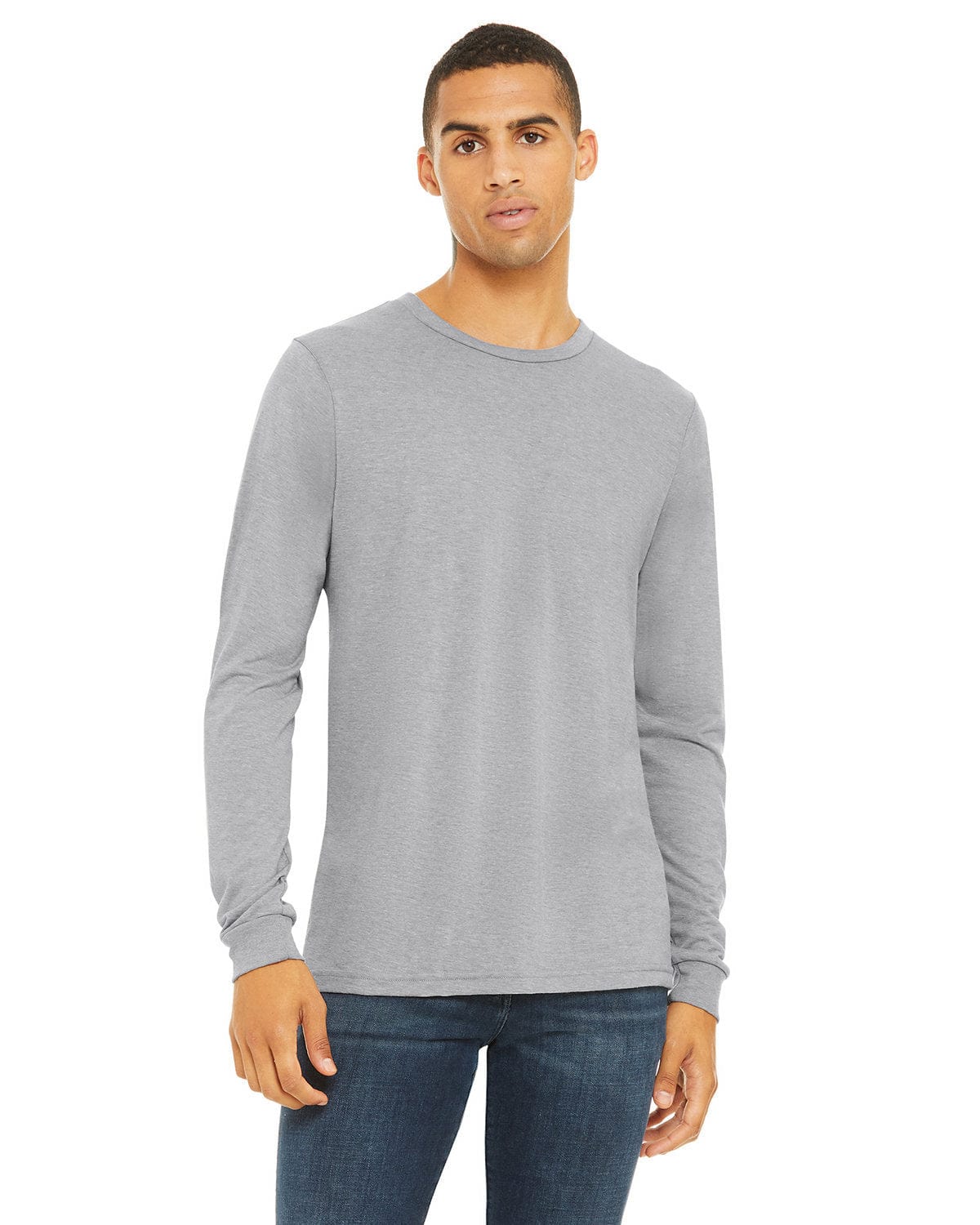 Bella+Canvas 3513 Unisex Triblend Long-Sleeve T-Shirt in 