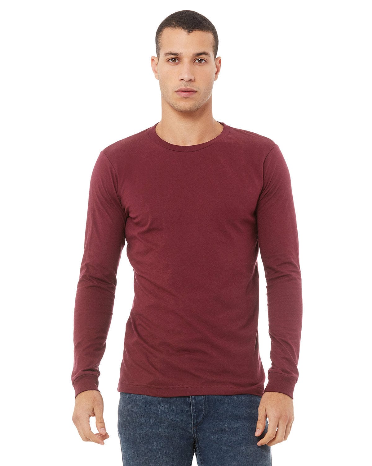 Bella+Canvas 3513 Unisex Triblend Long-Sleeve T-Shirt in 