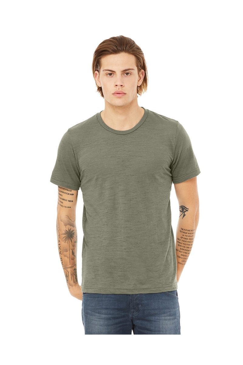 Bella+Canvas 3650: Unisex Poly-Cotton Short-Sleeve T‑Shirt in 