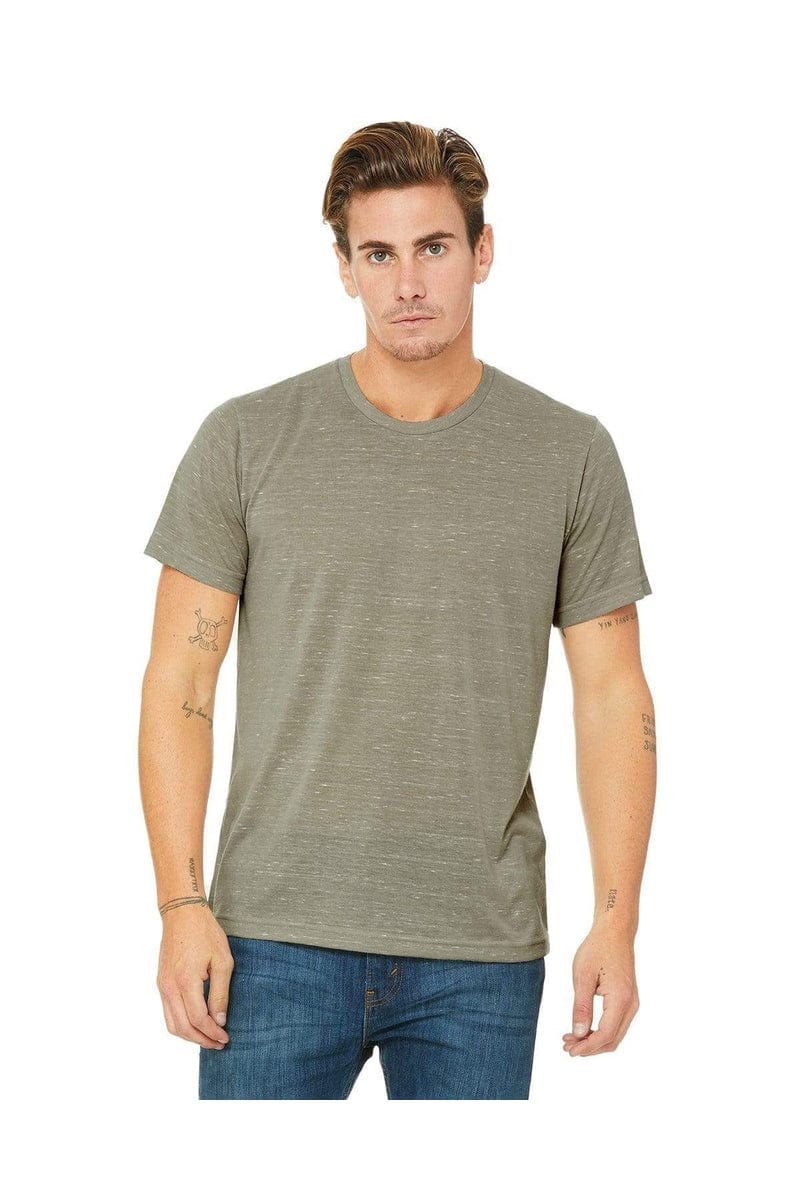 Bella+Canvas 3650: Unisex Poly-Cotton Short-Sleeve T‑Shirt in 