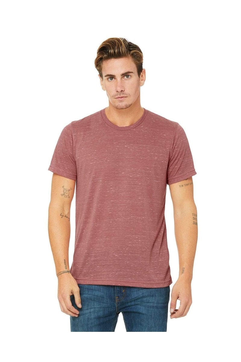 Bella+Canvas 3650: Unisex Poly-Cotton Short-Sleeve T‑Shirt in 