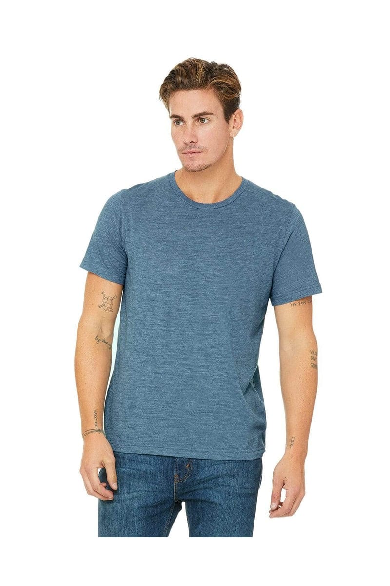 Bella+Canvas 3650: Unisex Poly-Cotton Short-Sleeve T‑Shirt in 