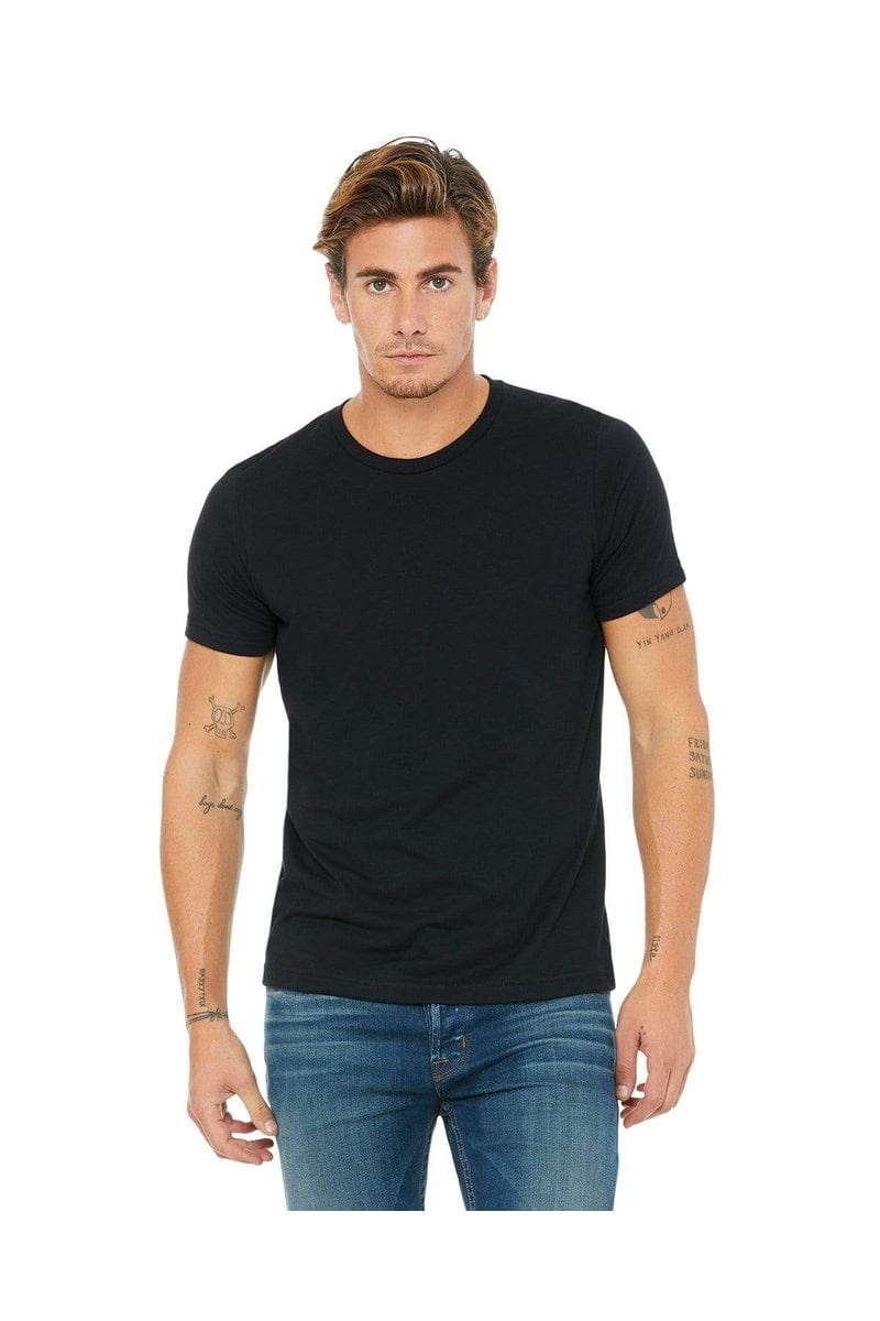 Bella+Canvas 3650: Unisex Poly-Cotton Short-Sleeve T‑Shirt in 