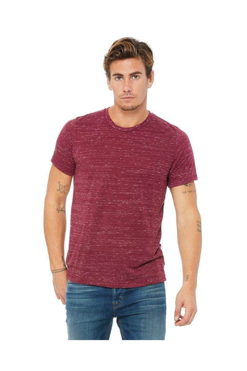 Bella+Canvas 3650: Unisex Poly-Cotton Short-Sleeve T‑Shirt in 