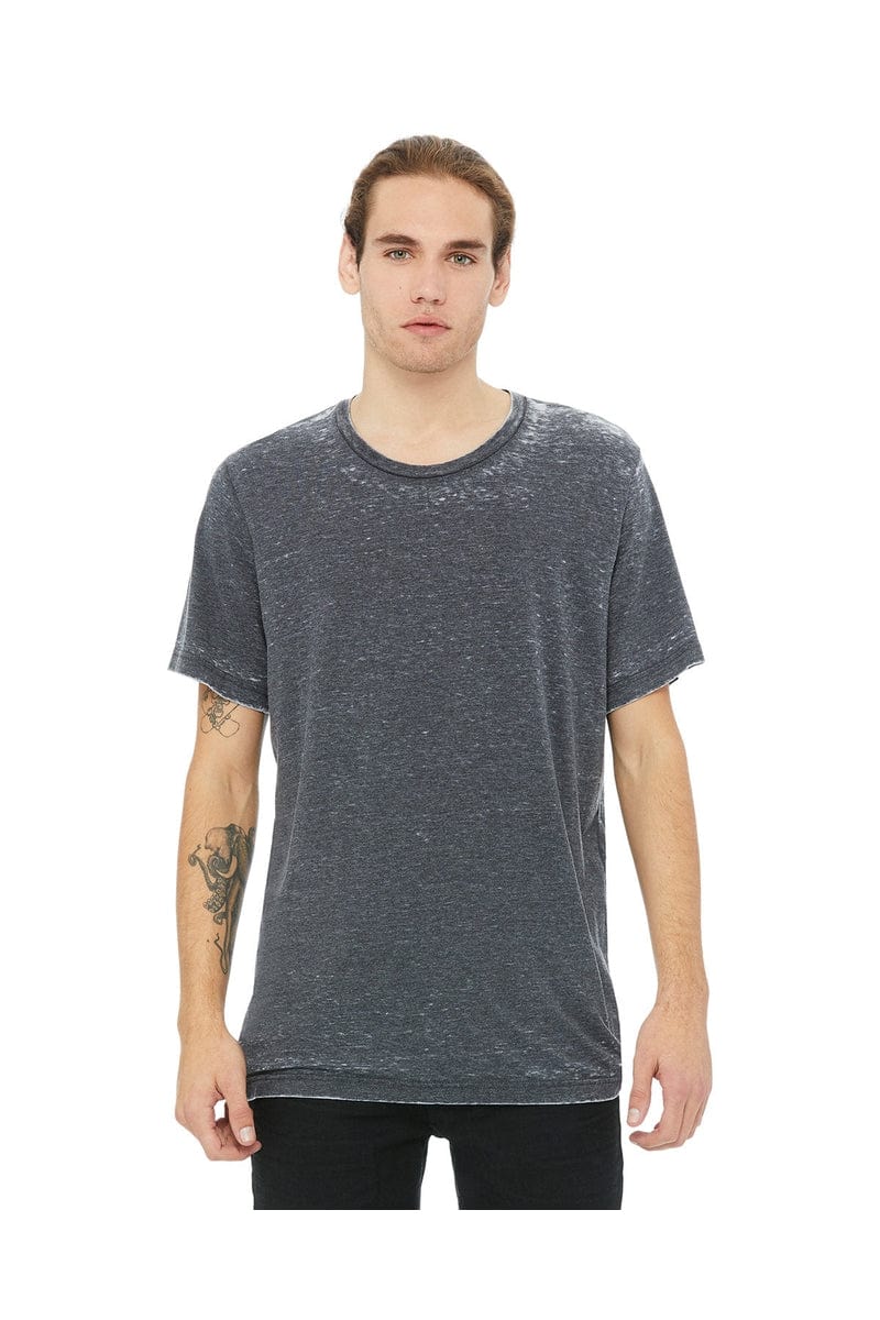 Bella+Canvas 3650: Unisex Poly-Cotton Short-Sleeve T‑Shirt in 