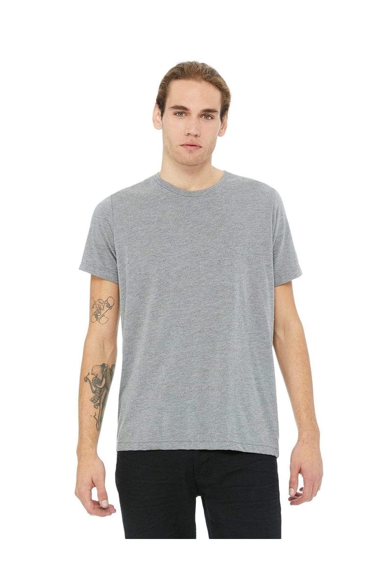 Bella+Canvas 3650: Unisex Poly-Cotton Short-Sleeve T‑Shirt in 