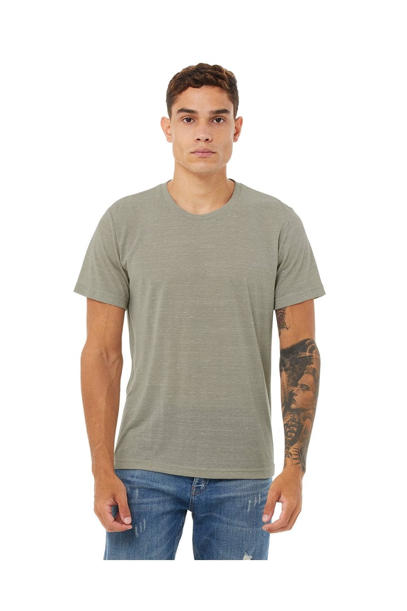 Bella+Canvas 3650: Unisex Poly-Cotton Short-Sleeve T‑Shirt in 