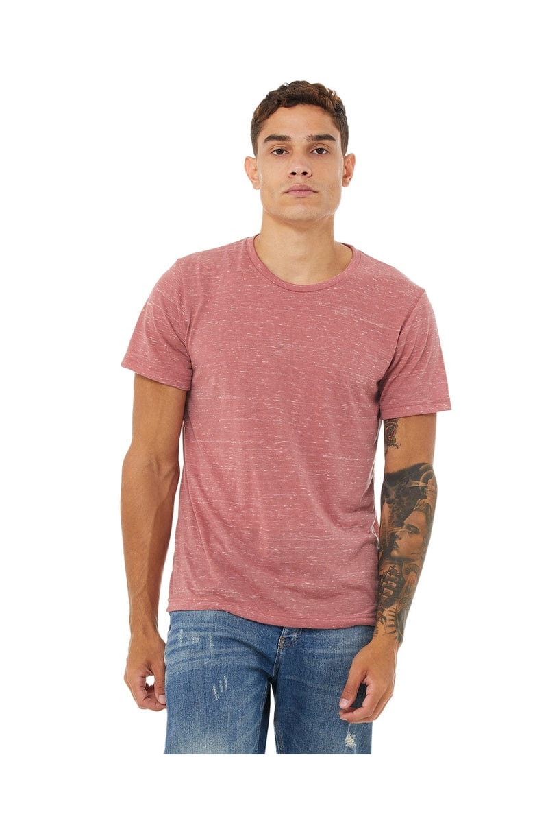 Bella+Canvas 3650: Unisex Poly-Cotton Short-Sleeve T‑Shirt in 