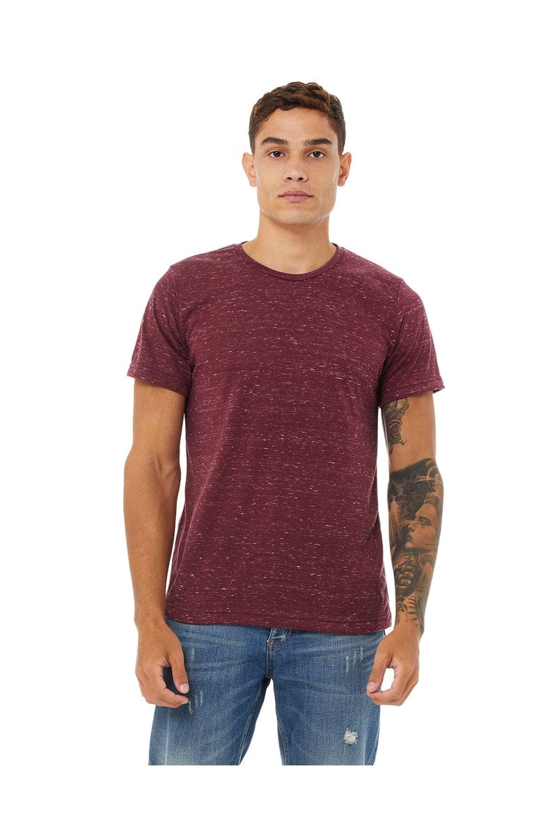 Bella+Canvas 3650: Unisex Poly-Cotton Short-Sleeve T‑Shirt in 
