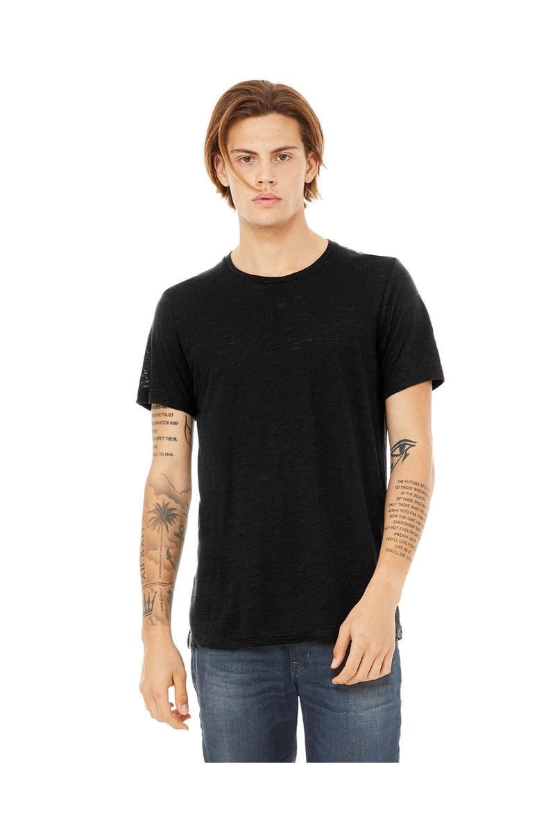 Bella+Canvas 3650: Unisex Poly-Cotton Short-Sleeve T‑Shirt in 