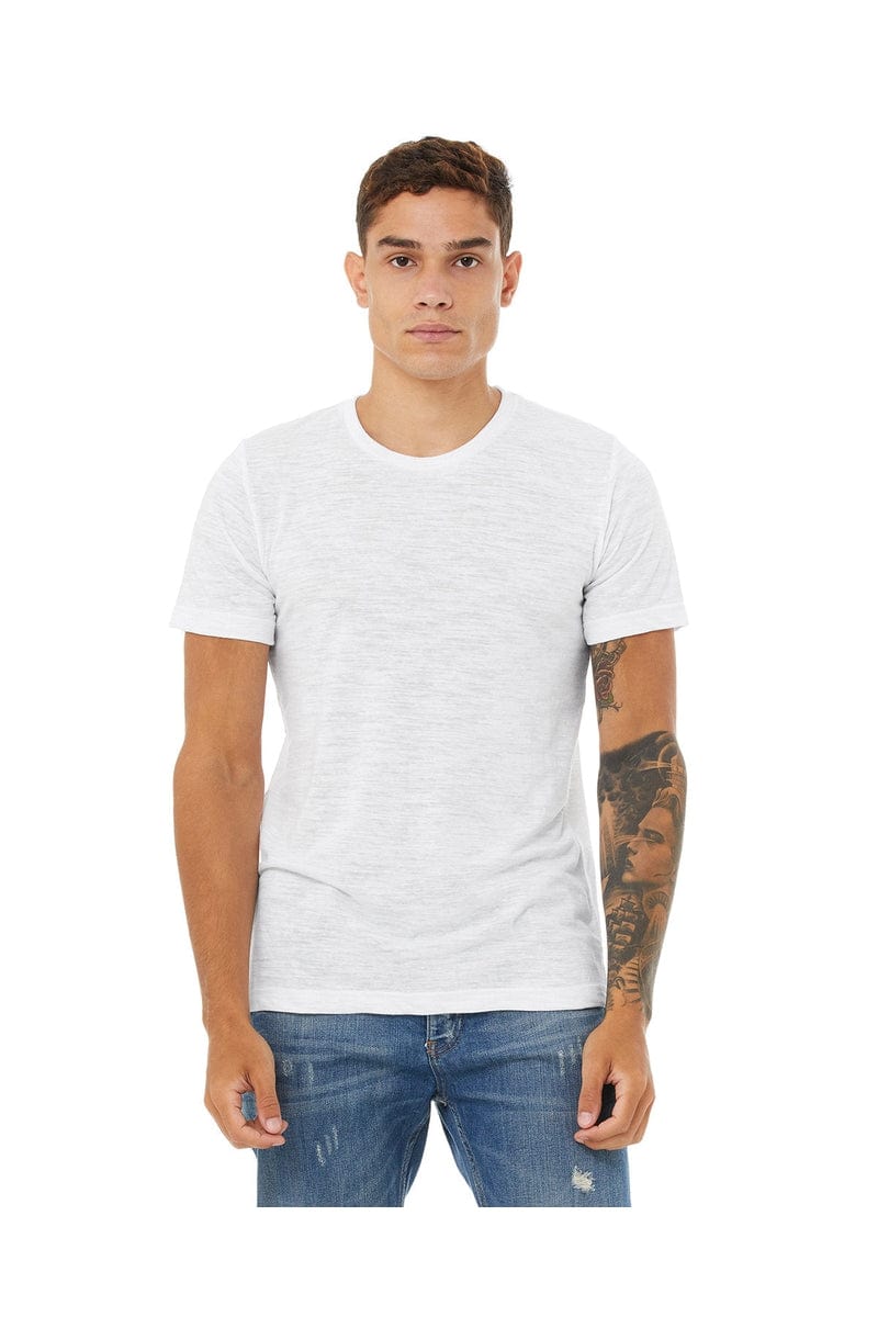 Bella+Canvas 3650: Unisex Poly-Cotton Short-Sleeve T‑Shirt in 