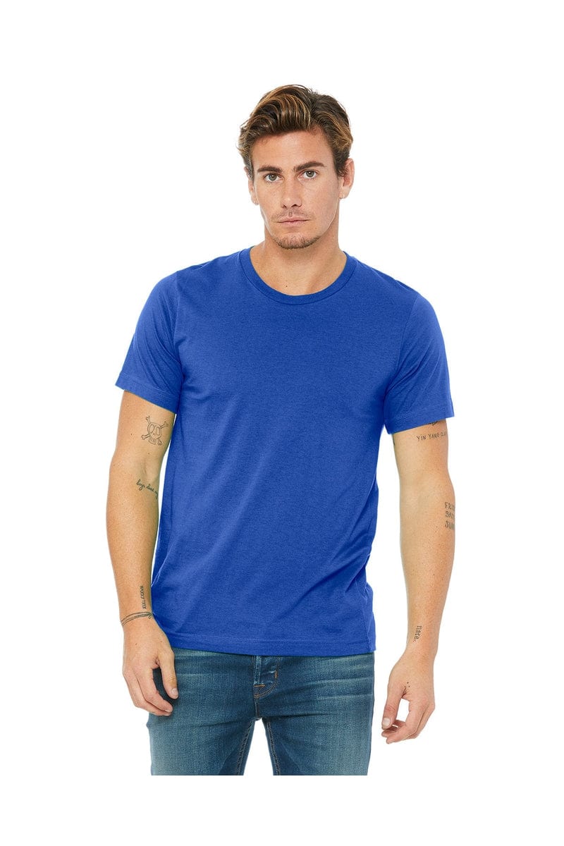 Bella+Canvas 3650: Unisex Poly-Cotton Short-Sleeve T‑Shirt in 