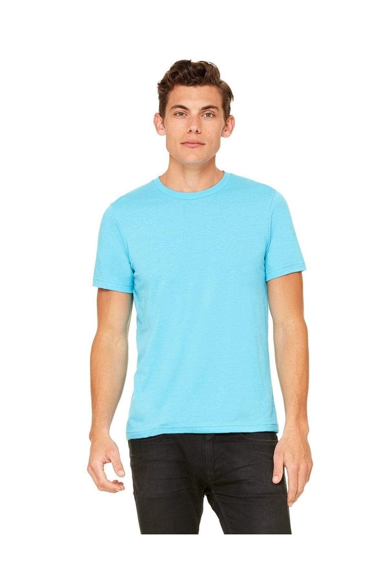 Bella+Canvas 3650: Unisex Poly-Cotton Short-Sleeve T‑Shirt in 