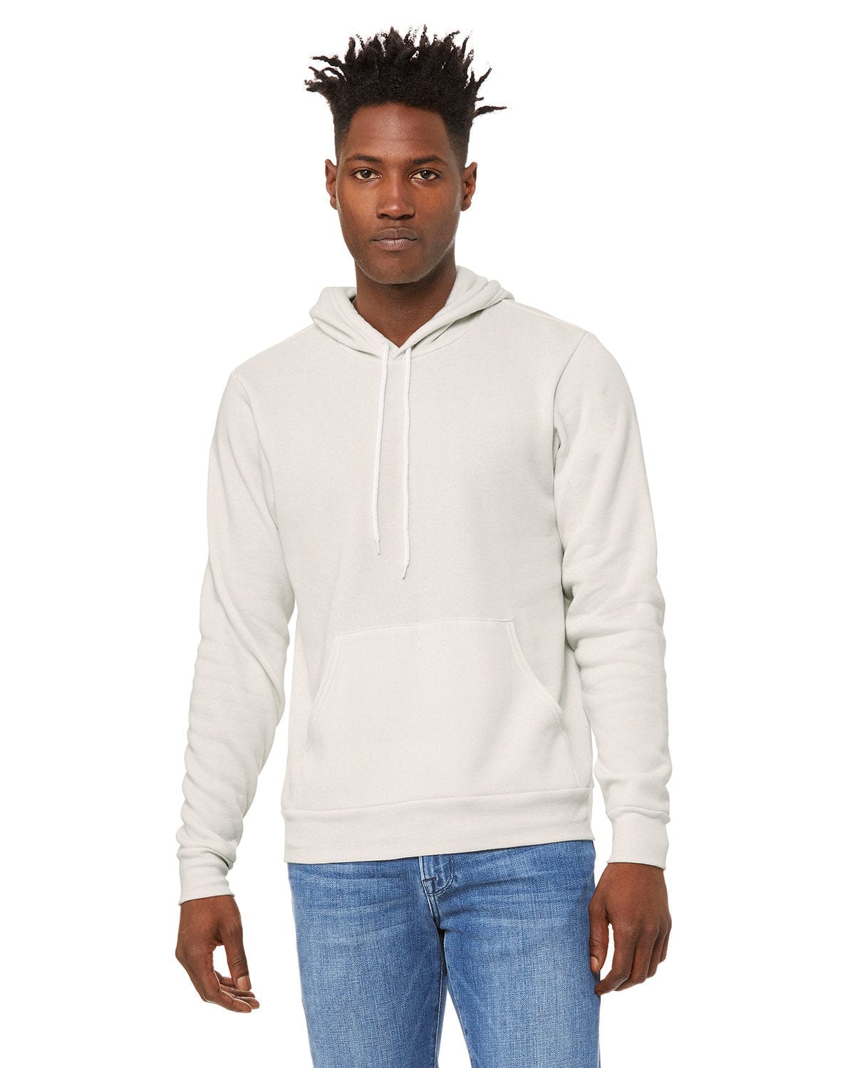 Bella+Canvas 3719 Unisex Sponge Fleece Pullover Hooded Sweatshirt in 