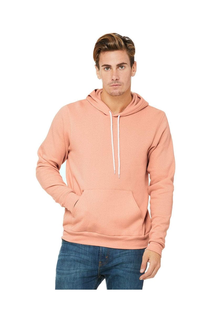 Bella+Canvas 3719 Unisex Sponge Fleece Pullover Hoodies in 