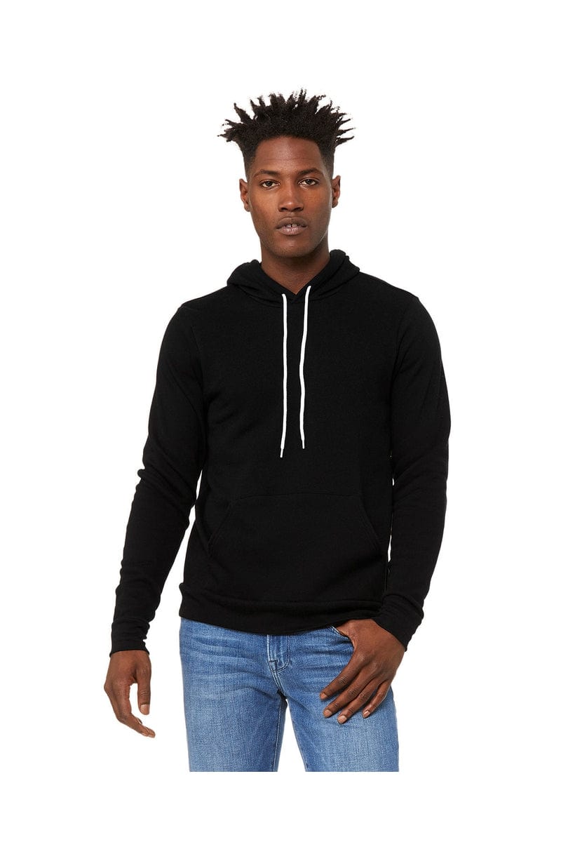 Bella+Canvas 3719 Unisex Sponge Fleece Pullover Hoodies in 