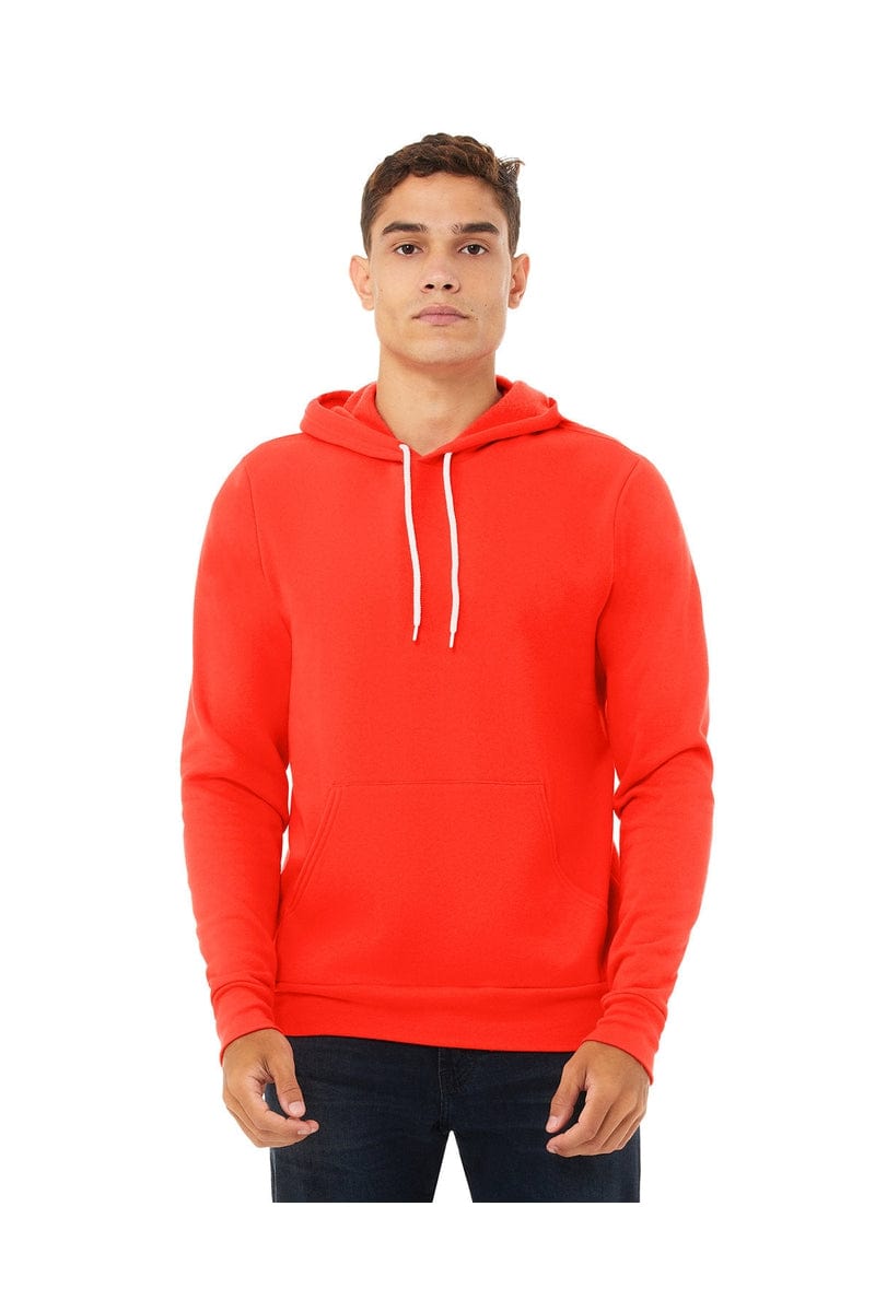 Bella+Canvas 3719 Unisex Sponge Fleece Pullover Hoodies in 
