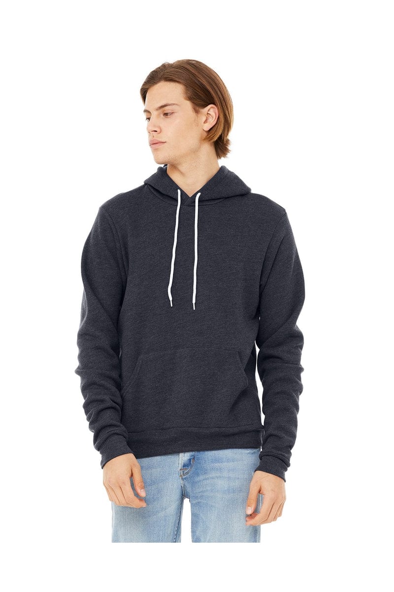 Bella+Canvas 3719 Unisex Sponge Fleece Pullover Hoodies in 