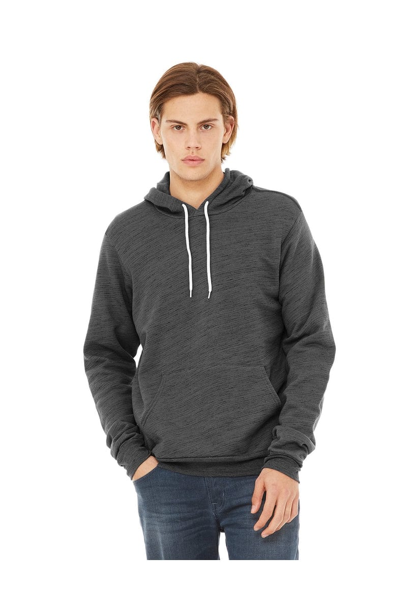 Bella+Canvas 3719 Unisex Sponge Fleece Pullover Hoodies in 