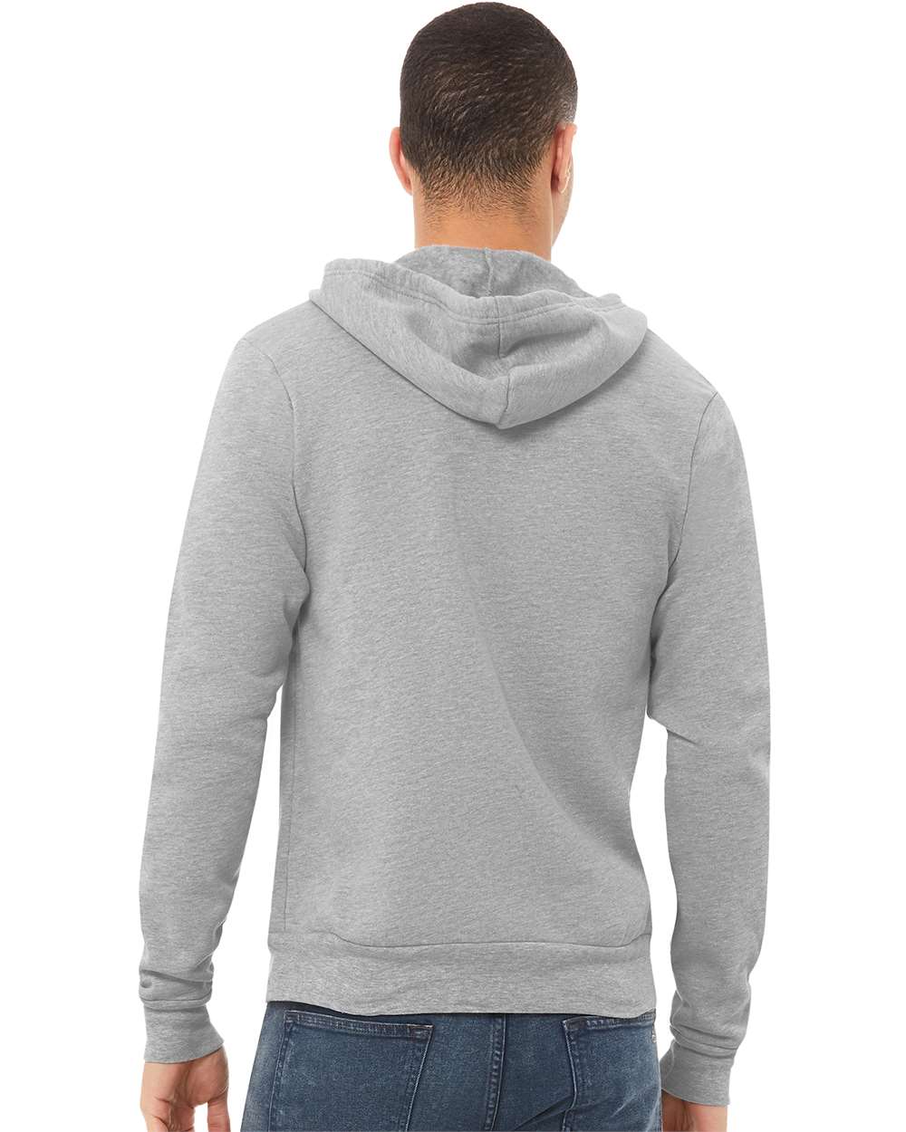 BELLA + CANVAS Fleece - Premium - Hood BELLA + CANVAS 3739 Unisex Sponge Fleece Full-Zip Hoodie Sweatshirt