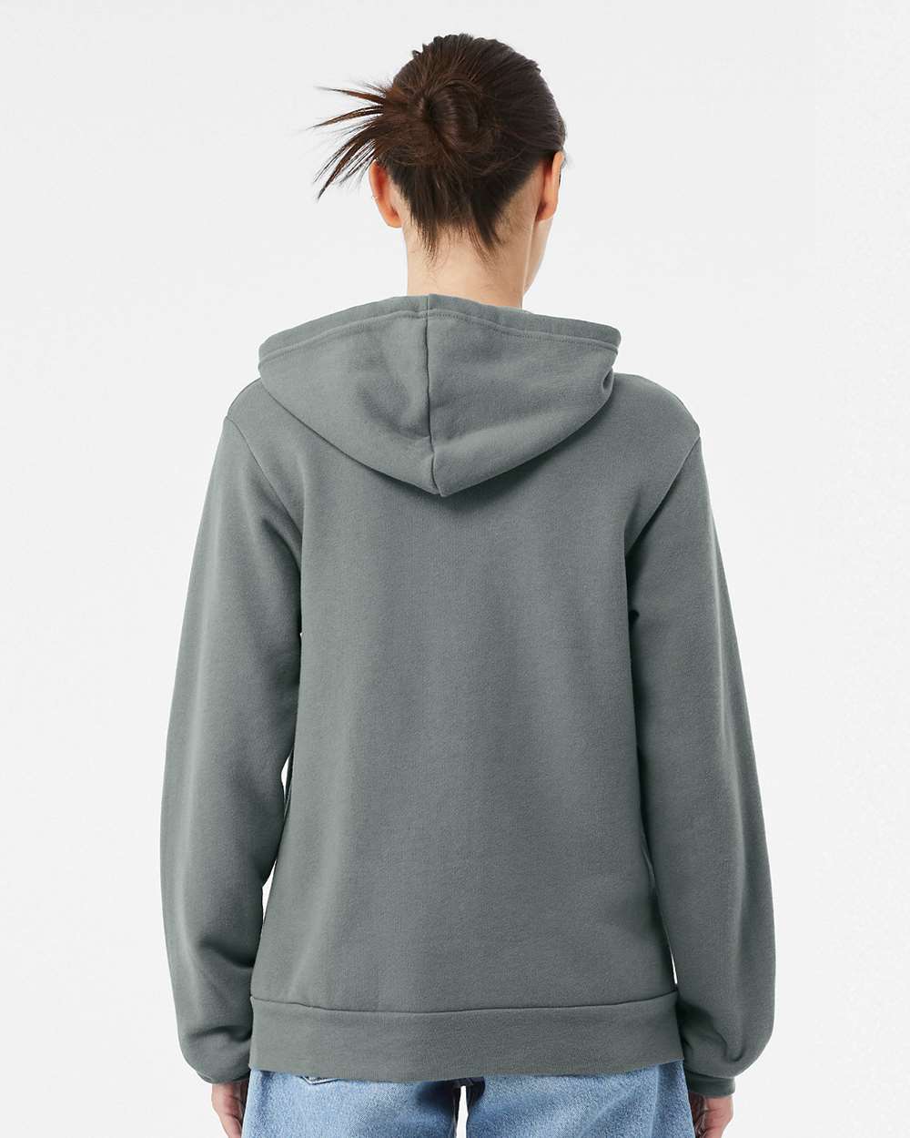BELLA + CANVAS Fleece - Premium - Hood BELLA + CANVAS 3739 Unisex Sponge Fleece Full-Zip Hoodie Sweatshirt