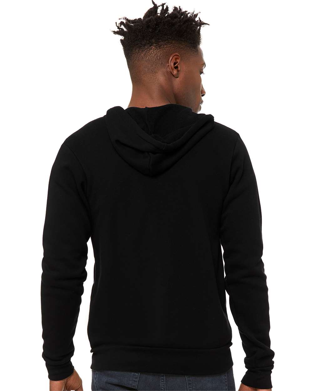 Bella Canvas Hoodie Bella+Canvas 3739 Unisex Sponge Fleece Full-Zip Hoodie Sweatshirt