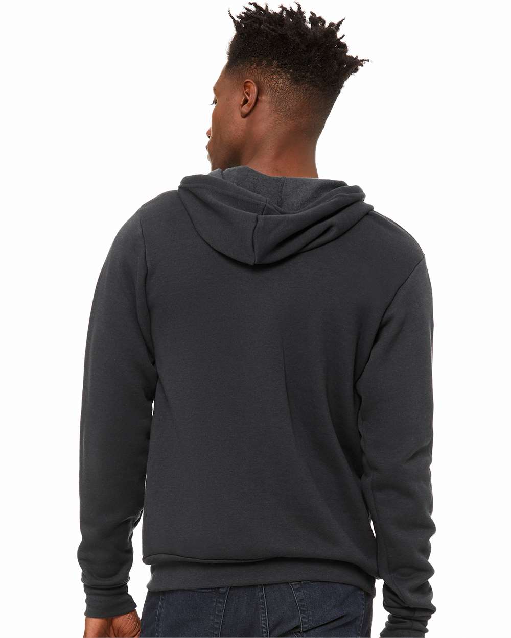BELLA + CANVAS Fleece - Premium - Hood BELLA + CANVAS 3739 Unisex Sponge Fleece Full-Zip Hoodie Sweatshirt