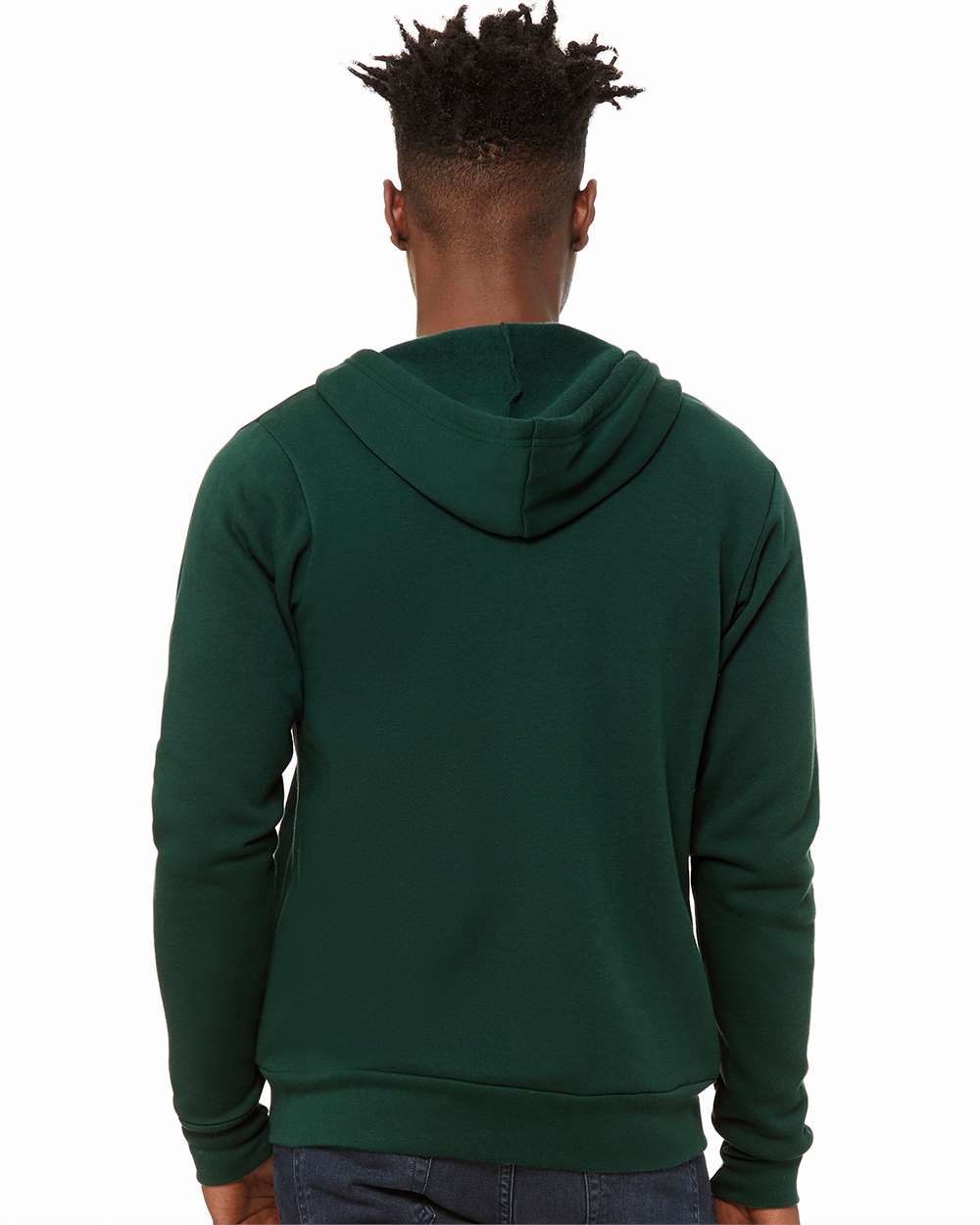 BELLA + CANVAS Fleece - Premium - Hood BELLA + CANVAS 3739 Unisex Sponge Fleece Full-Zip Hoodie Sweatshirt