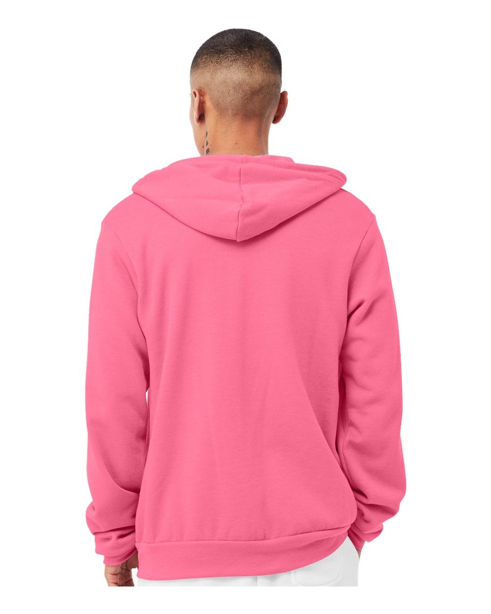 Bella Canvas Hoodie Bella+Canvas 3739 Unisex Sponge Fleece Full-Zip Hoodie Sweatshirt