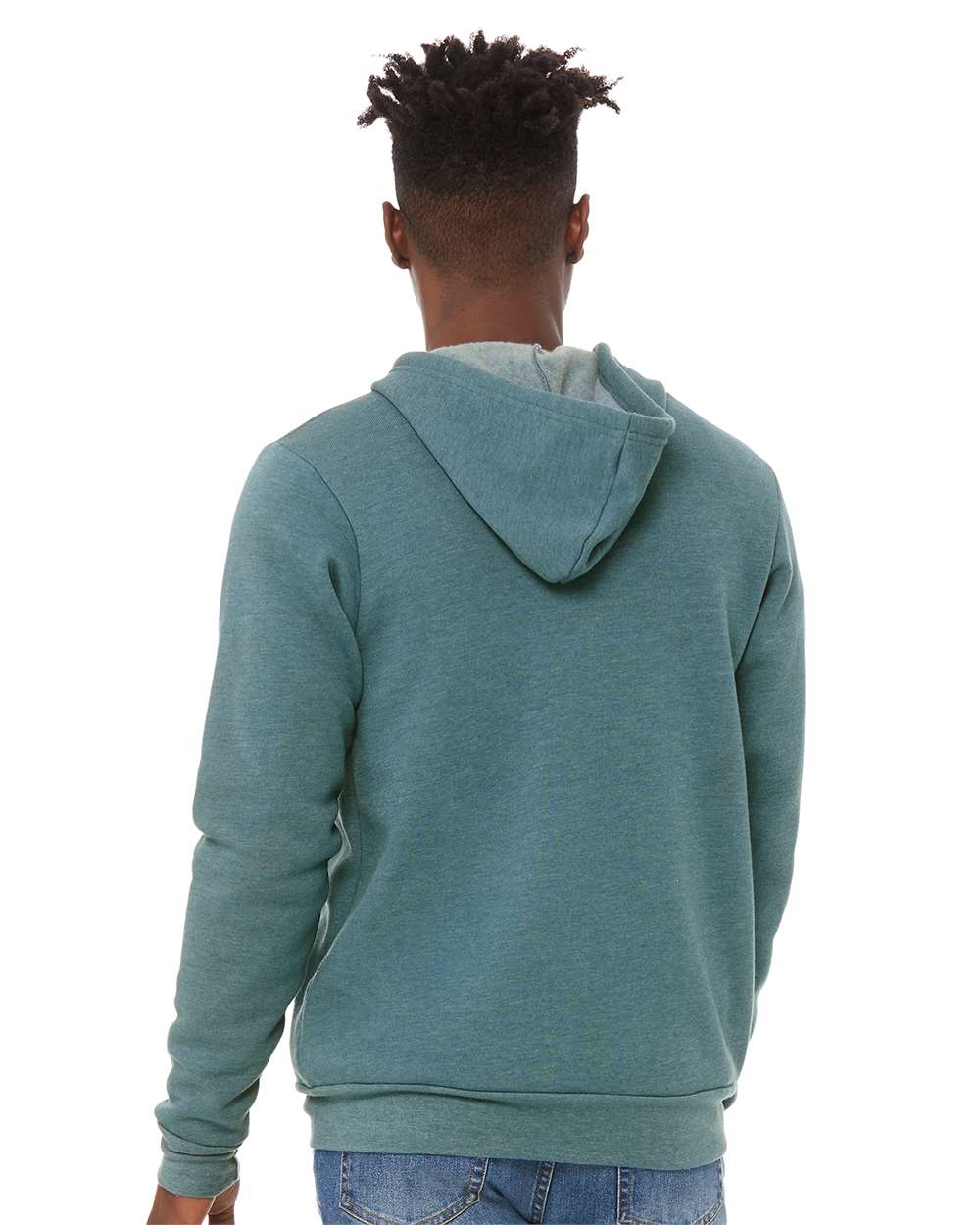 Bella Canvas Hoodie Bella+Canvas 3739 Unisex Sponge Fleece Full-Zip Hoodie Sweatshirt