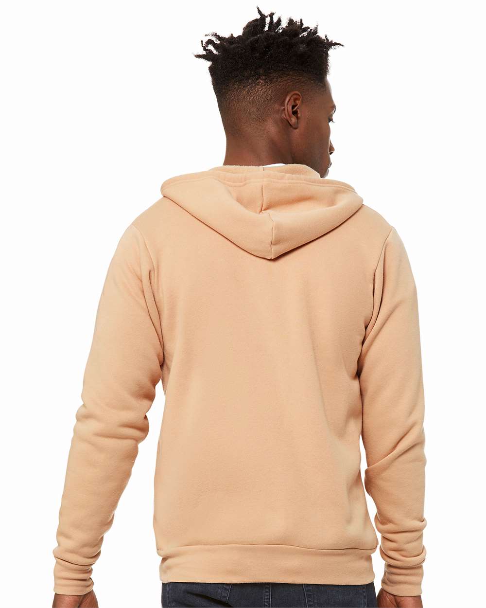 BELLA + CANVAS Fleece - Premium - Hood BELLA + CANVAS 3739 Unisex Sponge Fleece Full-Zip Hoodie Sweatshirt