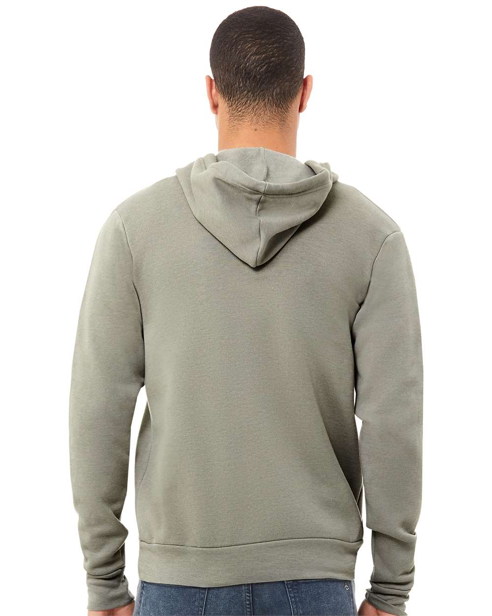 BELLA + CANVAS Fleece - Premium - Hood BELLA + CANVAS 3739 Unisex Sponge Fleece Full-Zip Hoodie Sweatshirt