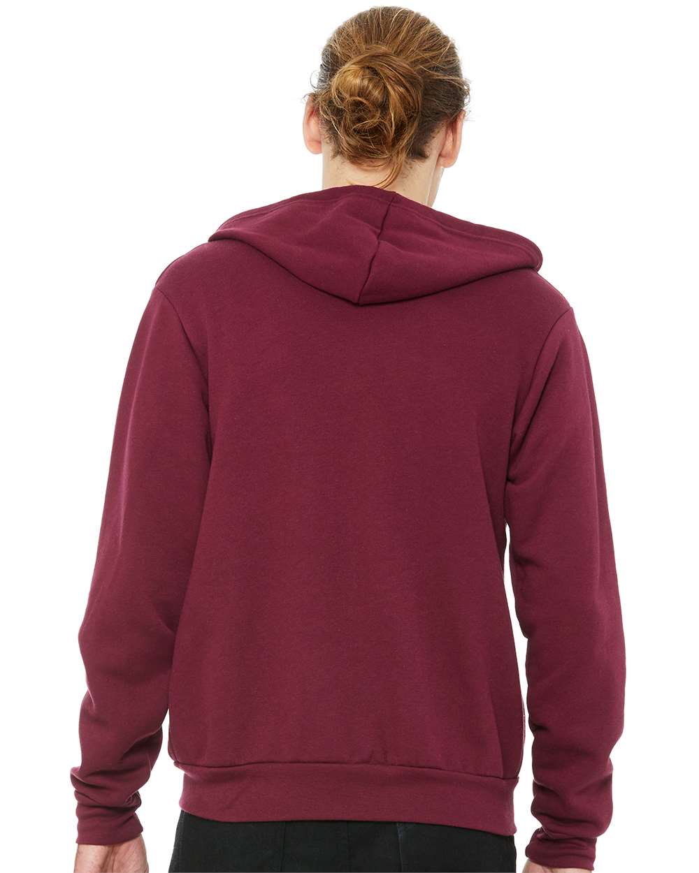 Bella Canvas Hoodie Bella+Canvas 3739 Unisex Sponge Fleece Full-Zip Hoodie Sweatshirt