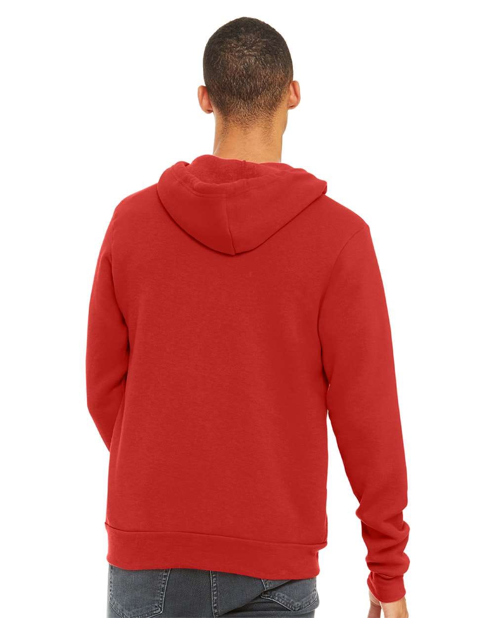 BELLA + CANVAS Fleece - Premium - Hood BELLA + CANVAS 3739 Unisex Sponge Fleece Full-Zip Hoodie Sweatshirt