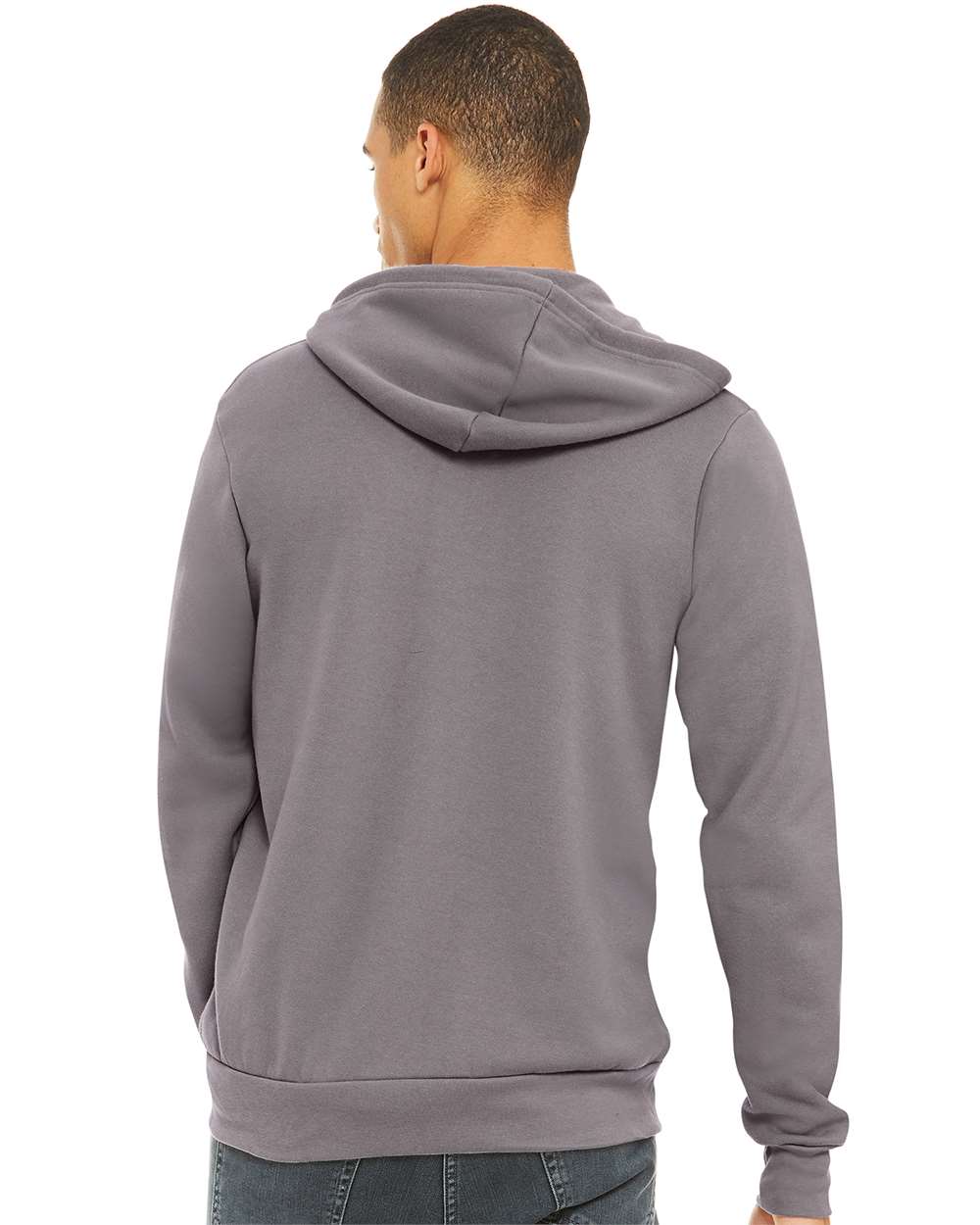 BELLA + CANVAS Fleece - Premium - Hood BELLA + CANVAS 3739 Unisex Sponge Fleece Full-Zip Hoodie Sweatshirt